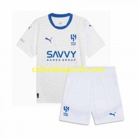 Al-Hilal Bambino Maglia Trasferta 2024/2025 Manica Corta